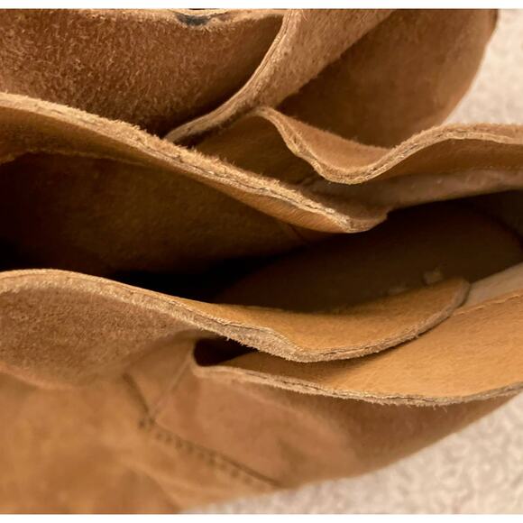 Kork Ease Maggie Suede Block Heel Back Zip Ankle Booties Size 10M Brown NWT - Picture 8 of 8